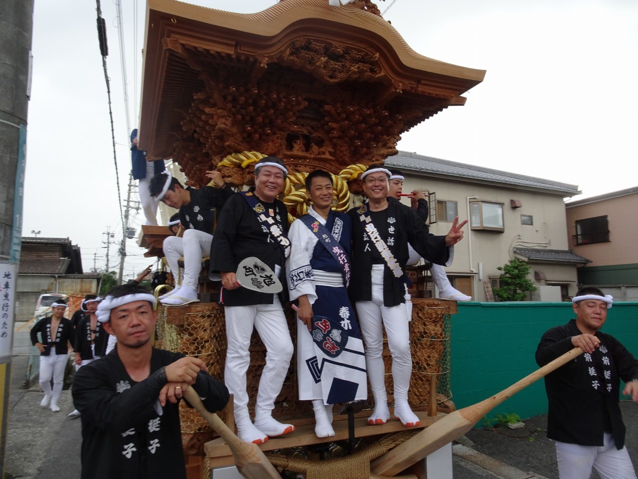 こだわりの桐箪笥の社長ブログ 春木旭町 の 世話人会 の襷を今年新調します。 | 大阪泉州桐箪笥（たんす）の「初音の桐箪笥」 | 田中家具製作所